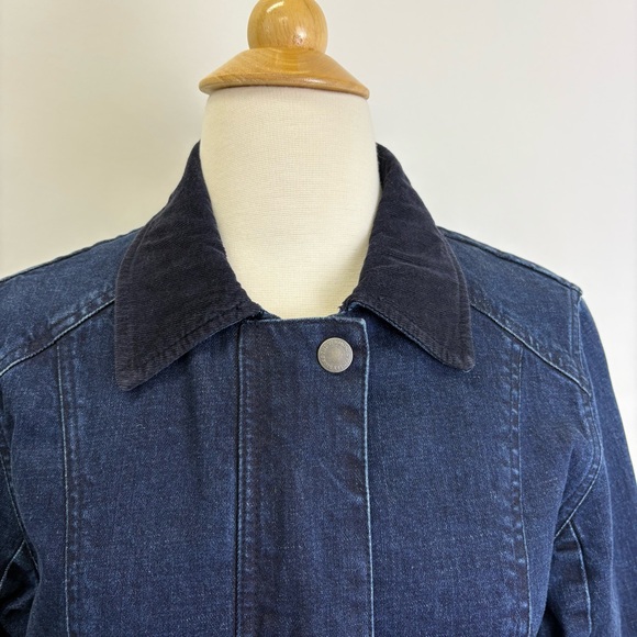 The Vermont Barn Coat Denim XS - Picture 2 of 14
